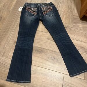 Miss me jeans size 30 waste 28 length new with tags